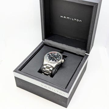 Hamilton - Khaki Field Officer - Zonder minimumprijs -