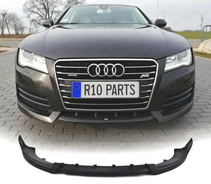 SPOILER LAME FRONTAL AUDI A7 4G 10-14 LOOK ABT, Autos : Pièces & Accessoires, Carrosserie & Tôlerie, Envoi