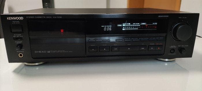 Kenwood - KX-7030 Audiocassette deck, TV, Hi-fi & Vidéo, Radios