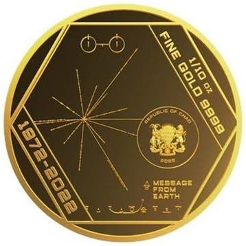Tsjaad. 5000 Francs 2022 1/10 oz 5000 Francs Chad Pioneer