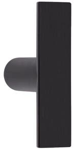 Meubelknop PIET BOON ARC PBA16M PVD mat zwart, Nieuw