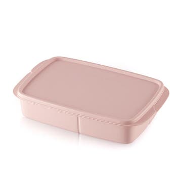 Tupperware Lunchbox met vakjes Roze, Huis en Inrichting, Verzenden, Nieuw