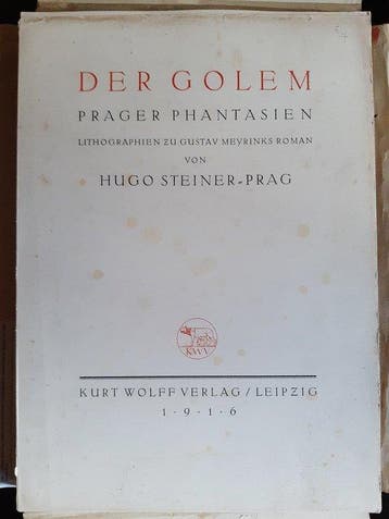 Hugo Steiner-Prag - Der Golem. Prager Phantasien.