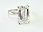 Bague de fiançailles - 14 carats Or blanc - 4.29ct. tw.