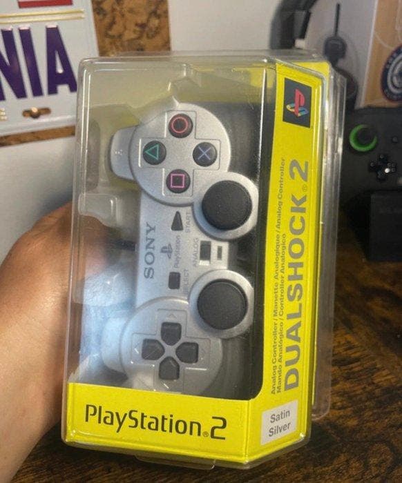 Sony - Playstation 2 (PS2) - manette ps2 Silver blister -, Games en Spelcomputers, Spelcomputers | Overige Accessoires