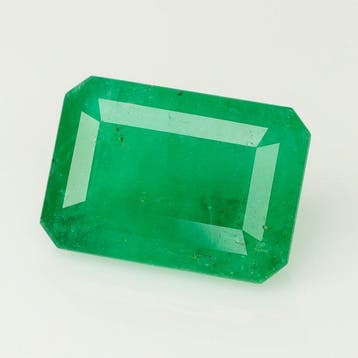 1 pcs Groen Smaragd - 3.34 ct - Bellerophon Gemlab -, Nieuw