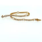 Armband - 14 karaat Geel goud - 6.48ct. tw. Diamant, Nieuw