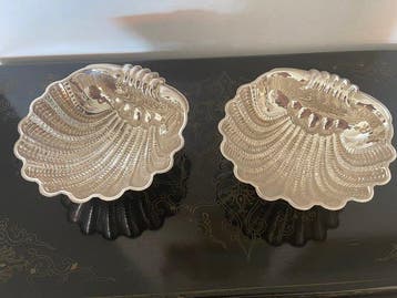 Hors doeuvre set (2) - Zilver - Zet Argento 800., Antiek en Kunst