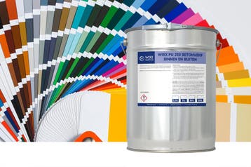 Wixx PU 250 Betonverf Buiten en Binnen Mengkleur 20L, Verzenden