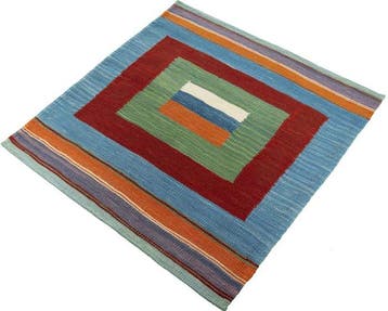 Handgeweven Designer Kelim - Kelim - 84 cm - 82 cm