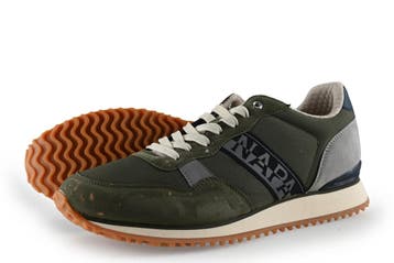 Napapijri Sneakers in maat 45 Groen, Overige kleuren, Verzenden, Zo goed als nieuw, Sneakers