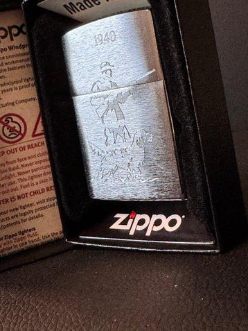 Zippo - Zonder minimumprijs - Aansteker - Staal, Verzamelen, Nieuw