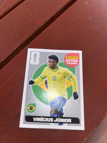 2022 Panini World Cup Qatar 2022 Panini Vinícius Júnior