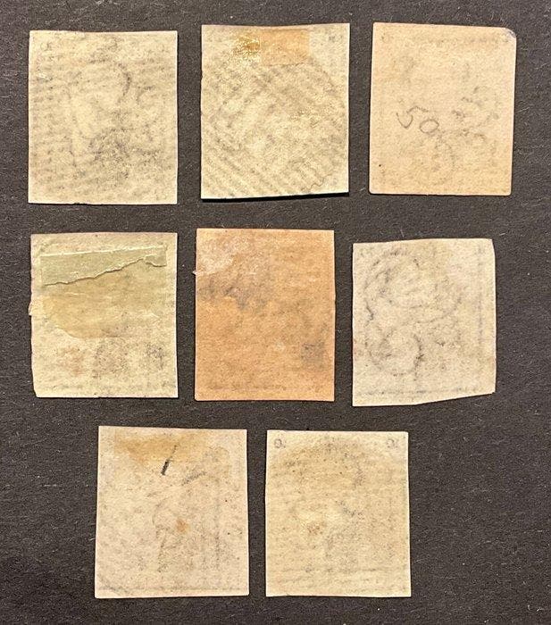 België 1849 - Leopold 1 : Epaulet 1 - 10 centimes Bruin :, Postzegels en Munten, Postzegels | Europa | België