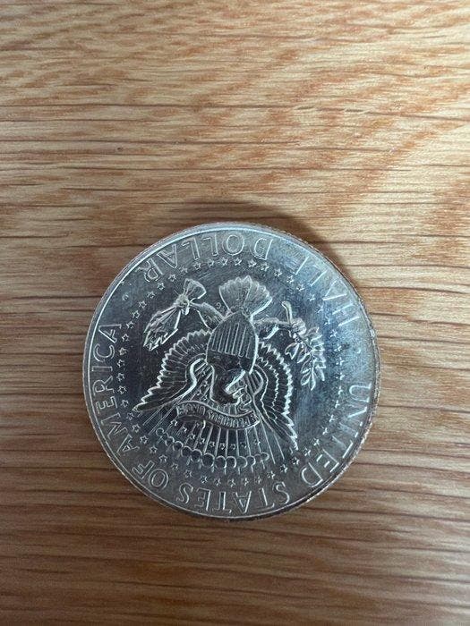 Verenigde Staten. 1/2 Dollar 1967 Kennedy 11,5g (.400), Postzegels en Munten, Munten | Europa | Niet-Euromunten
