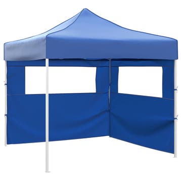 vidaXL Partytent 291 x 291 x 315 cm Blauw Oxford Stof, Verzenden, Nieuw