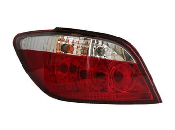 Achterlichten geschikt voor Peugeot 307 01- rood/wit, Verzenden, Nieuw, Peugeot