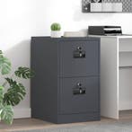 vidaXL Bestandkast Antraciet 44 x 50 x 74,5 cm Koudgewalst, Verzenden, Nieuw