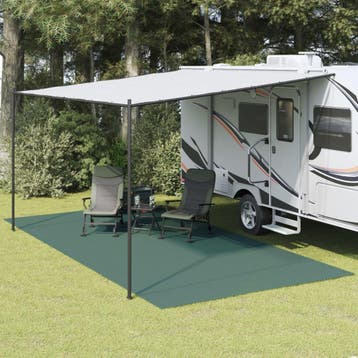 vidaXL Tenttapijt 6x3 m groen, Caravans en Kamperen, Verzenden, Nieuw
