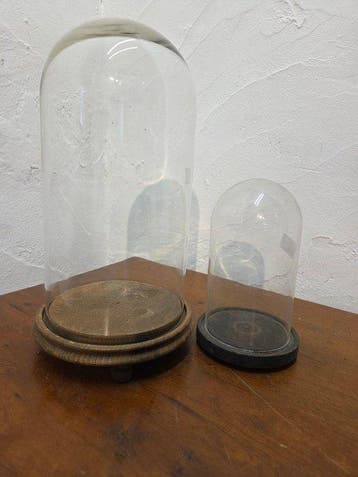 Globe - stolp - glas - 1961-1980 - 2 kleine Ronden stolpen