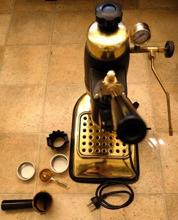 Cimbali - Koffiezetapparaat - MZ22 - Messing - Vintage -