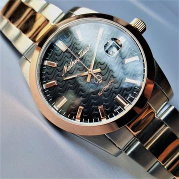 Mathey-Tissot - Swiss Automatic - Cyclops Loupe - Gold - NEW