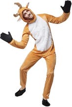 2dekans | Dressforfun Snel rendier L - verkleedkleding, Ophalen of Verzenden, Nieuw