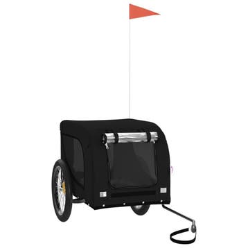 Hondenfietstrailer Zwart | Retour Deal | 24% korting, Verzenden, Hondenkar