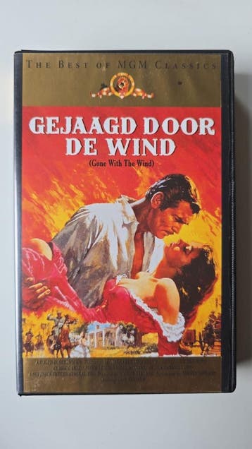 GONE WITH THE WIND (VHS), Cd's en Dvd's, Gebruikt