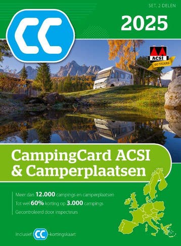 CampingCard ACSI & Camperplaatsen 2025 / ACSI Campinggids, Boeken, Verzenden, Gelezen, ACSI
