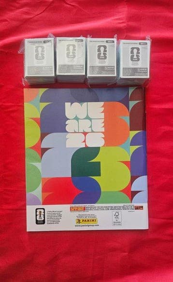 FIFA world cup mondiale wc 2026 26 Panini Empty album +, Nieuw