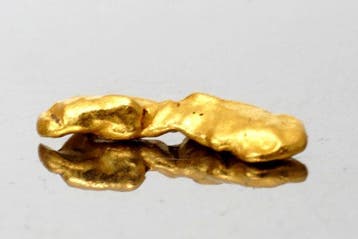 Goud , Pépites de Mauritanie 0,317 gram- 0.32 g - (1)