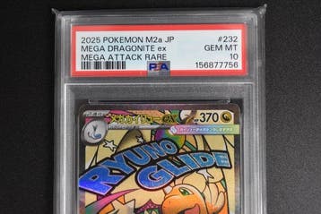 Pokémon - 1 Graded card - Dragonite 232/193 Full art, Foil -
