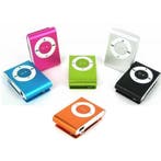 MP3 speler mini shuffle formaat micro sd sport + clip *8 kle, Verzenden, Nieuw