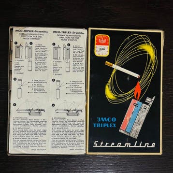 Julius Meister Co. (IMCO) - IMCO Triplex Streamline NOS, Nieuw