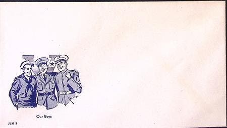 Amerikaanse envelop WWII (lijst optie), Timbres & Monnaies, Lettres & Enveloppes | Étranger, Envoi