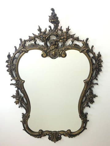 Ornement décoratif - Espagne - Miroir en bronze