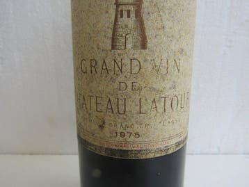 1975 Château latour - Bordeaux, Pauillac 1er Grand Cru, Verzamelen, Wijnen, Nieuw