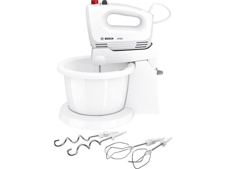 Bosch MFQ2600W CleverMixx - Handmixer - Incl mengkom - 375W, Electroménager, Mélangeurs de cuisine, Envoi