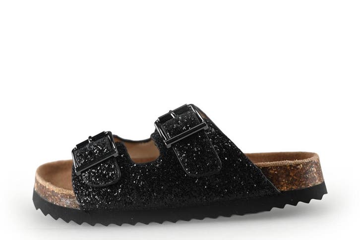 Colors of California Slippers Meisjes in maat 30 Zwart, Enfants & Bébés, Vêtements enfant | Chaussures & Chaussettes, Envoi