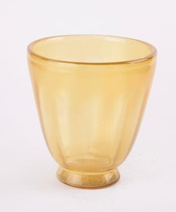 Glasfabriek Leerdam - A.D. Copier - Vase - Sonoor Craquelé -, Antiek en Kunst