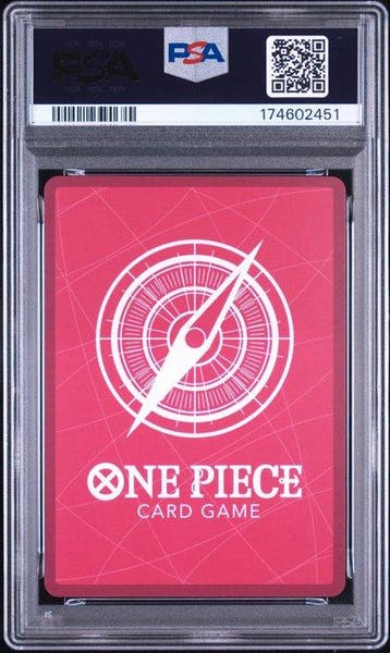 One Piece - 1 Graded card - Monkey D. Luffy - PSA 10, Hobby en Vrije tijd, Nieuw