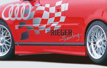 Rieger side skirt | geschikt voor Audi A3 8L 5-deurs | ABS, Verzenden