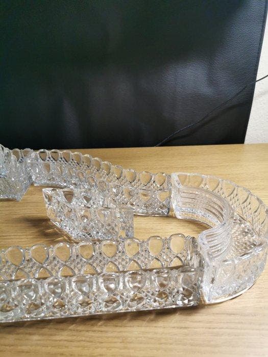 Val Saint Lambert - Charles Graffart - Centre de table (9) -, Antiek en Kunst, Kunst | Designobjecten