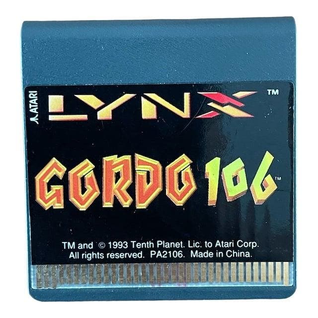 Gordo 106 (Losse Cassette) (Atari Lynx) (TWEEDEHANDS), Consoles de jeu & Jeux vidéo, Consoles de jeu | Atari, Envoi