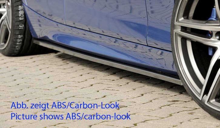 Rieger side skirt aanzetstuk | 1er F20 (1K4): 09.11-03.2015, Auto-onderdelen, Carrosserie, Nieuw, BMW, Verzenden