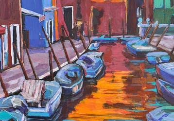 Micha Szczechowicz - Burano, Antiquités & Art