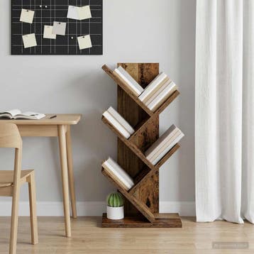 vidaXL Boekenkast in de Vorm van een Boom 4-Tier 30 x 18 x, Verzenden