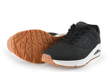 Skechers Sneakers in maat 44 Zwart, Kleding | Heren, Schoenen, Verzenden, Zwart, Zo goed als nieuw, Skechers
