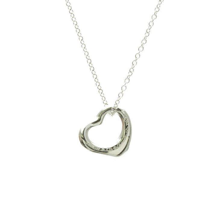 Tiffany & Co. - Collier avec pendentif - 18 carats Or blanc, Handtassen en Accessoires, Antieke sieraden